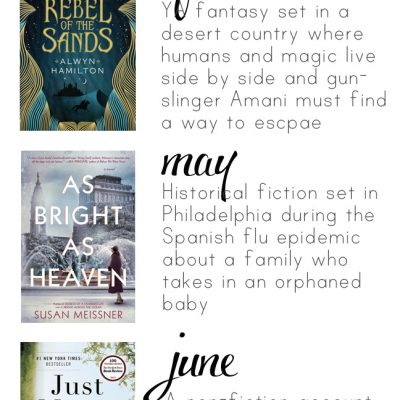 There were so many good books on this round of Tell Me What to Read, but I've narrowed it down to these three.