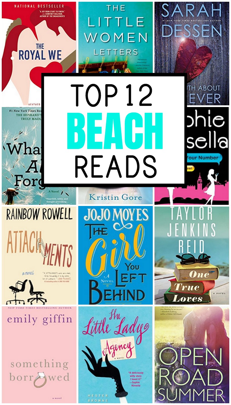 My Top 12 Beach Reads Everyday Reading