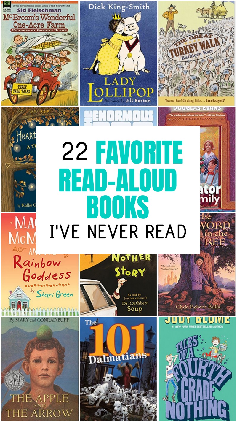 Children's Novels I've Never Read (But I Definitely Want To!)