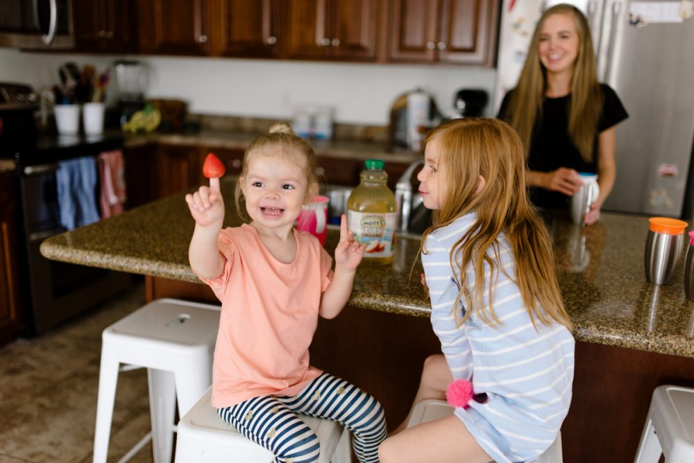 family snack time