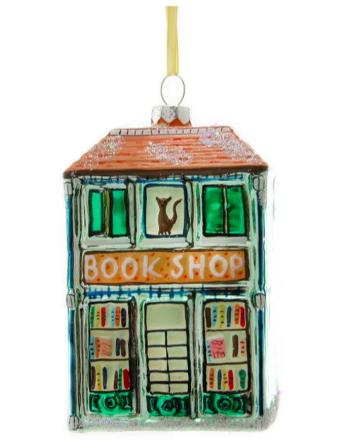 book shop ornament
