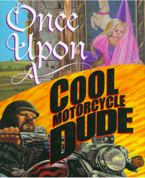 once upon a cool motorcycle dude book