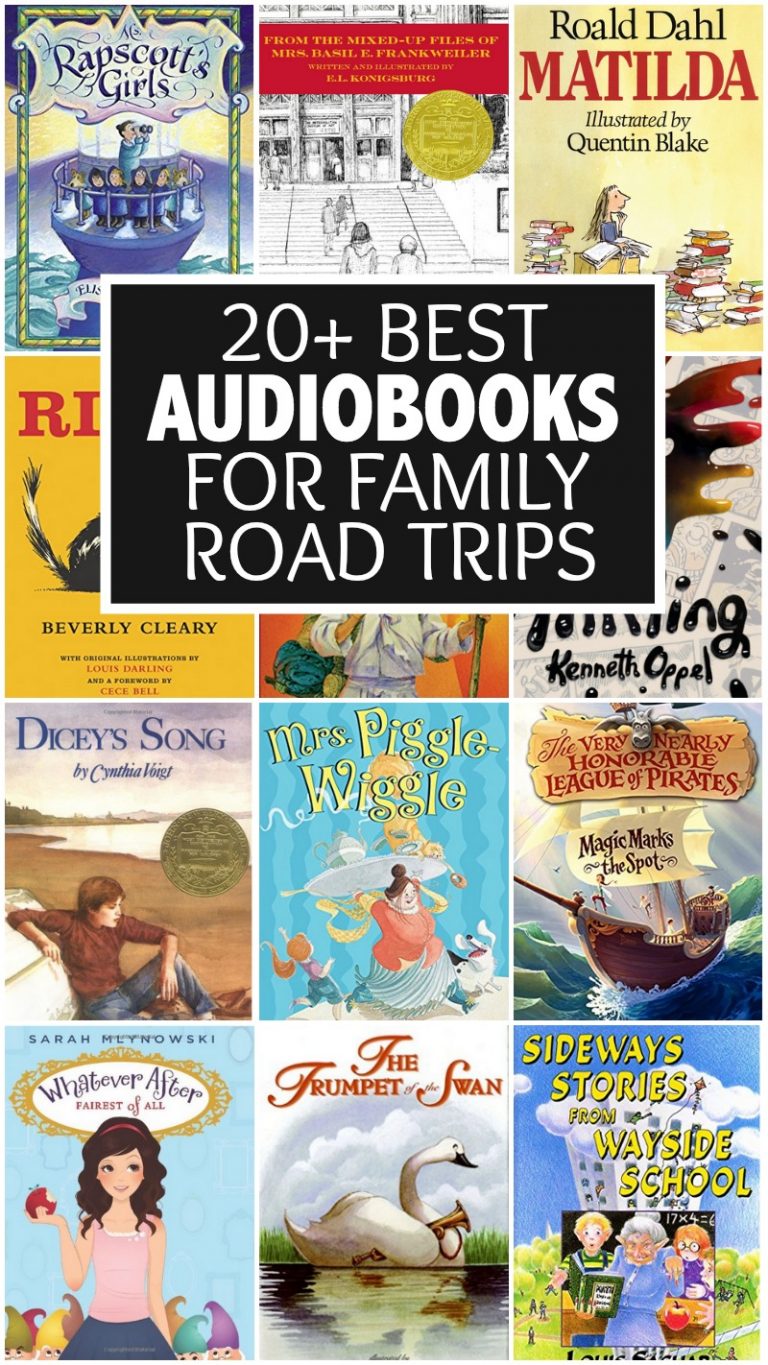 25+ Best Audiobooks for Family Road Trips