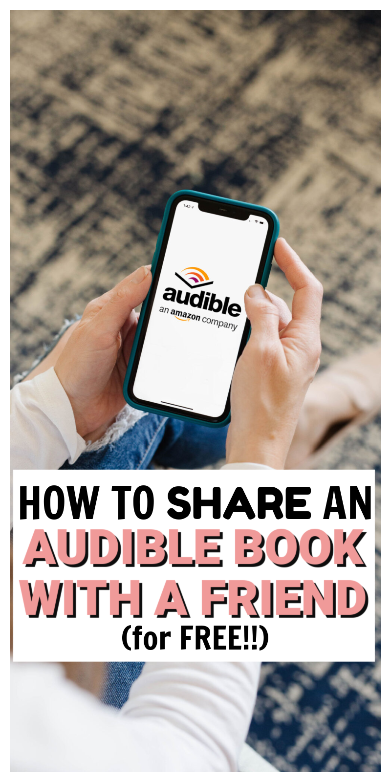 share an audible book with friend