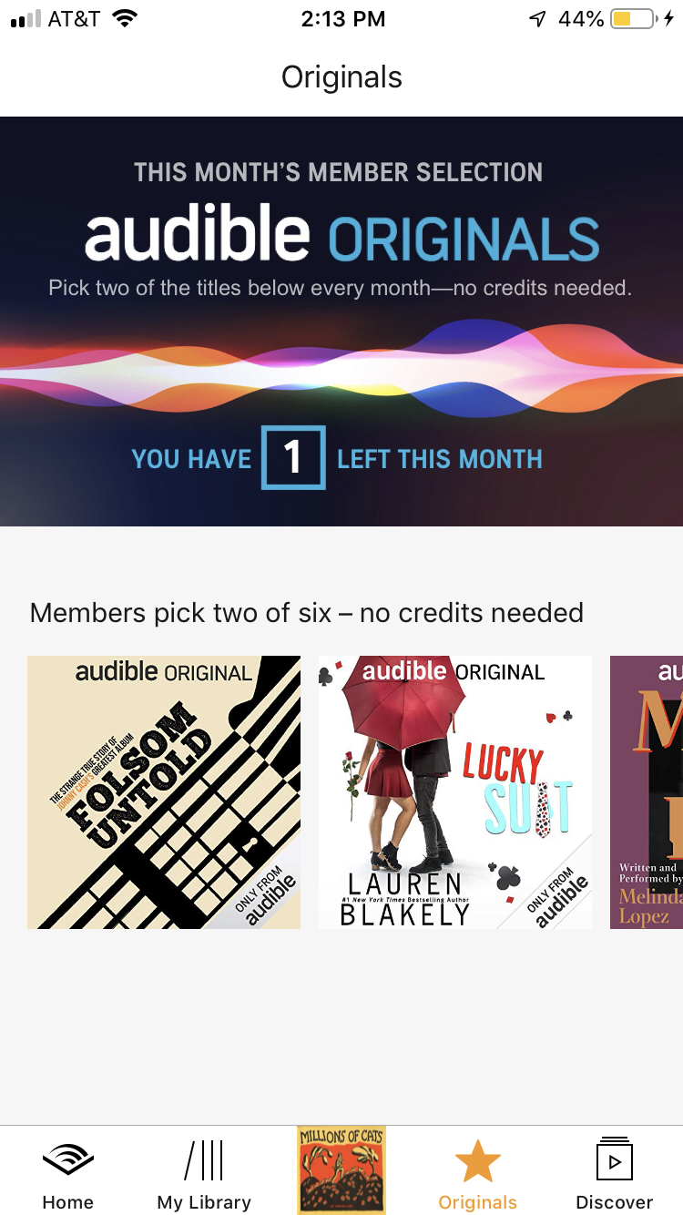 What are Audible Originals