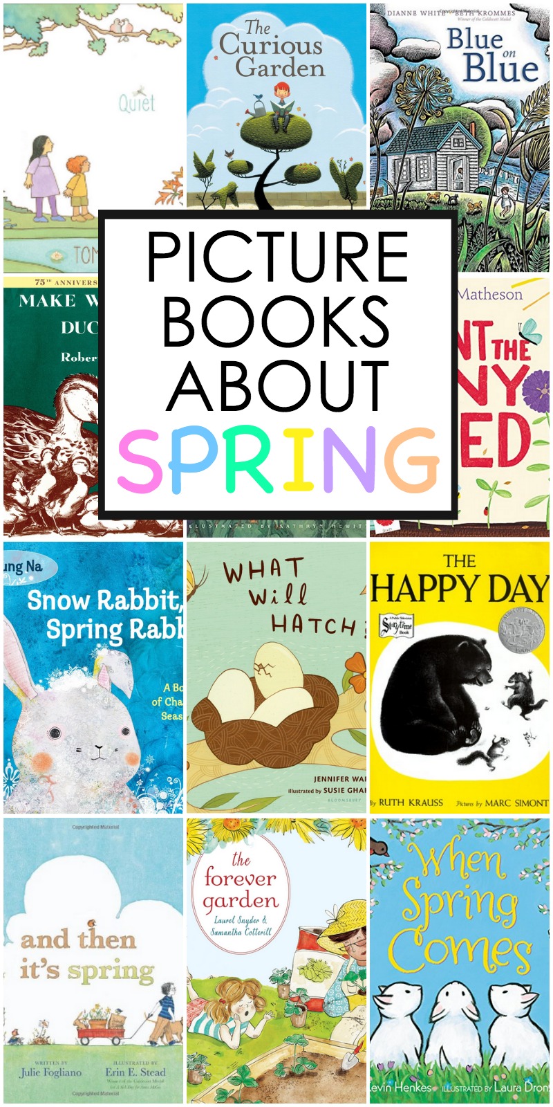 children's books about spring