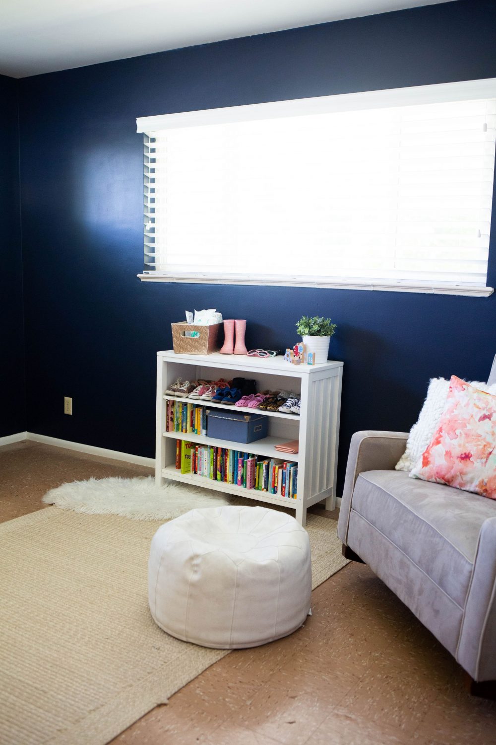 dark blue nursery ideas