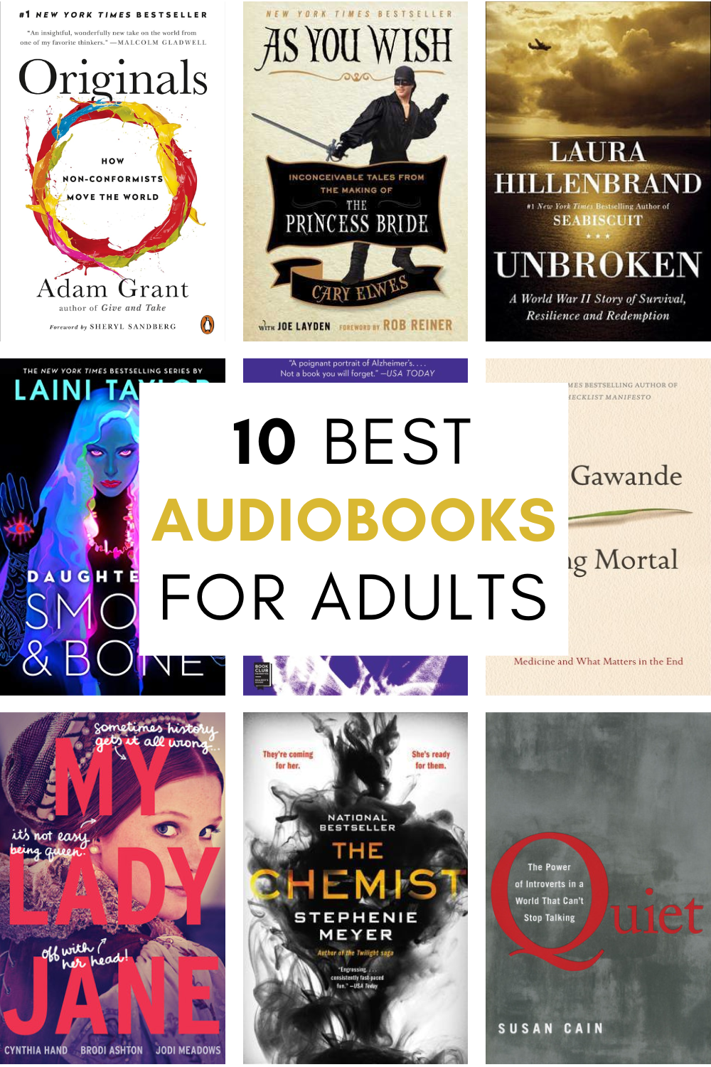 best audiobooks