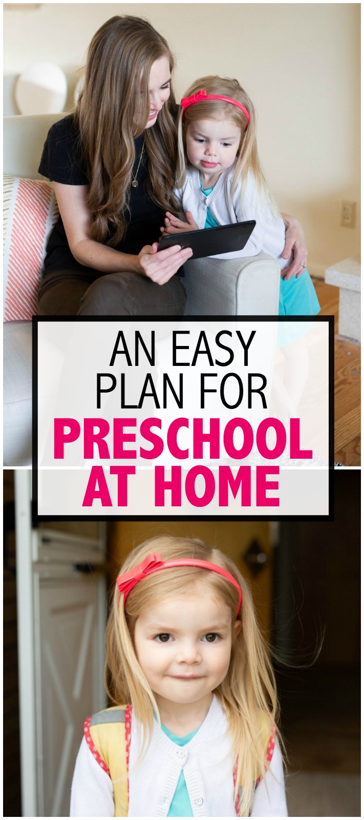 teaching preschool at home