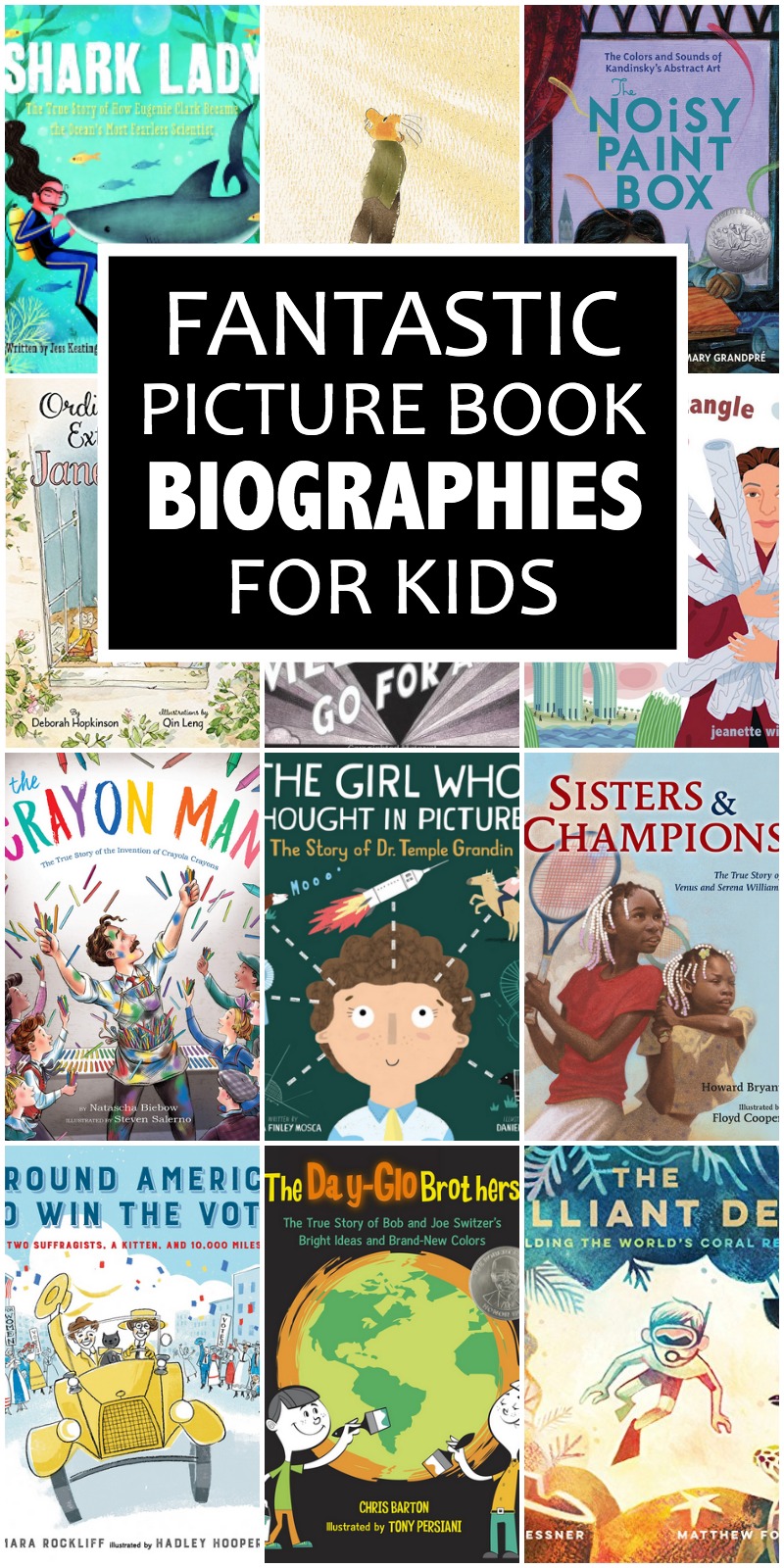 biographies books for kindergarten