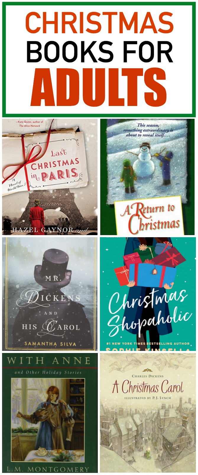 christmas books for adults