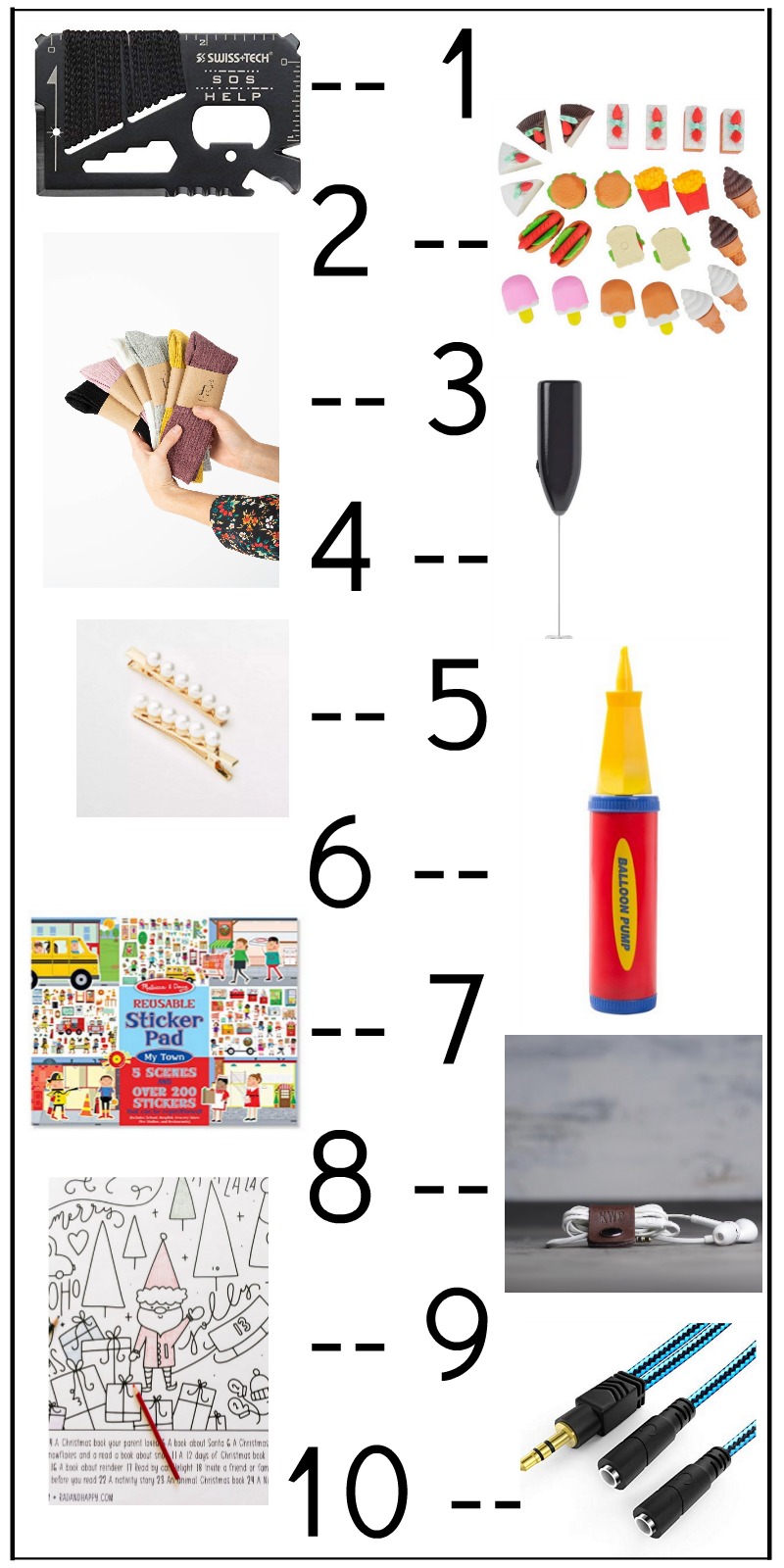 The $5 (or less!) Gift Guide - 2013 Edition - Everyday Reading