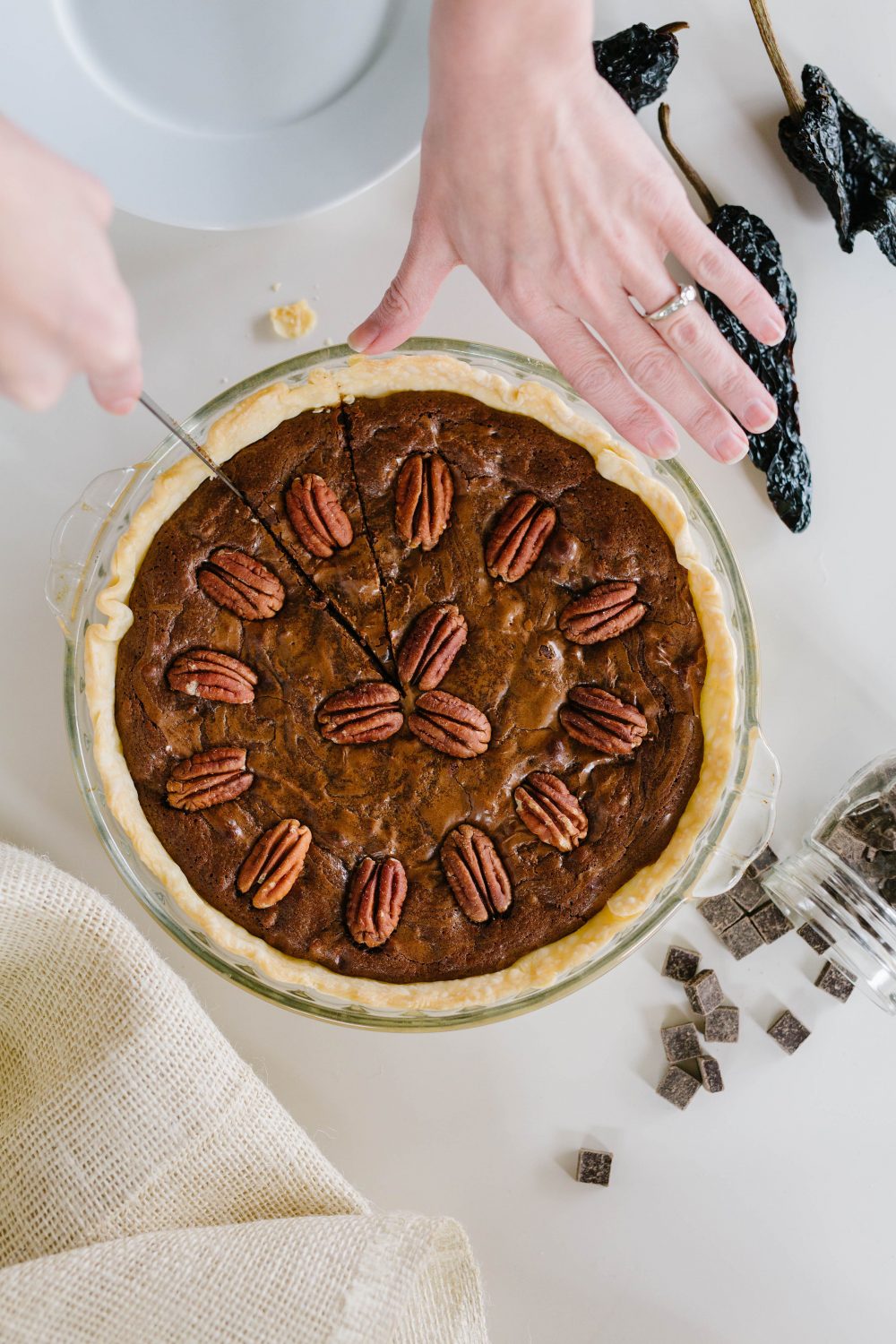 thanksgiving chocolate pie