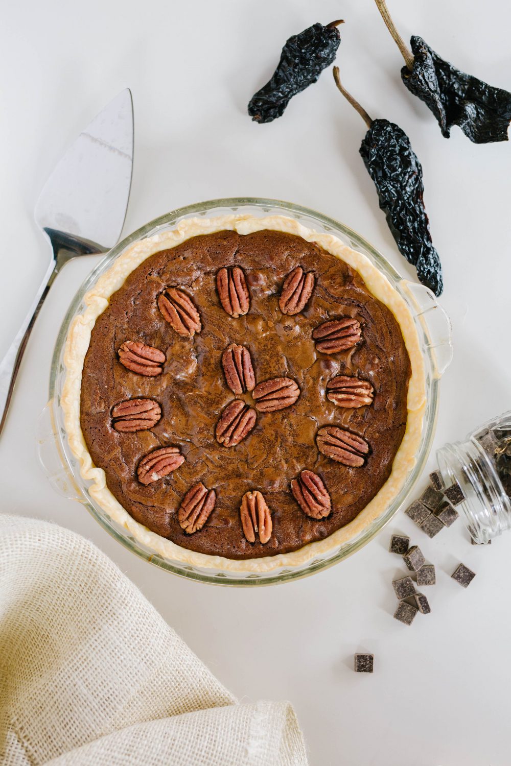 chocolate pecan pie