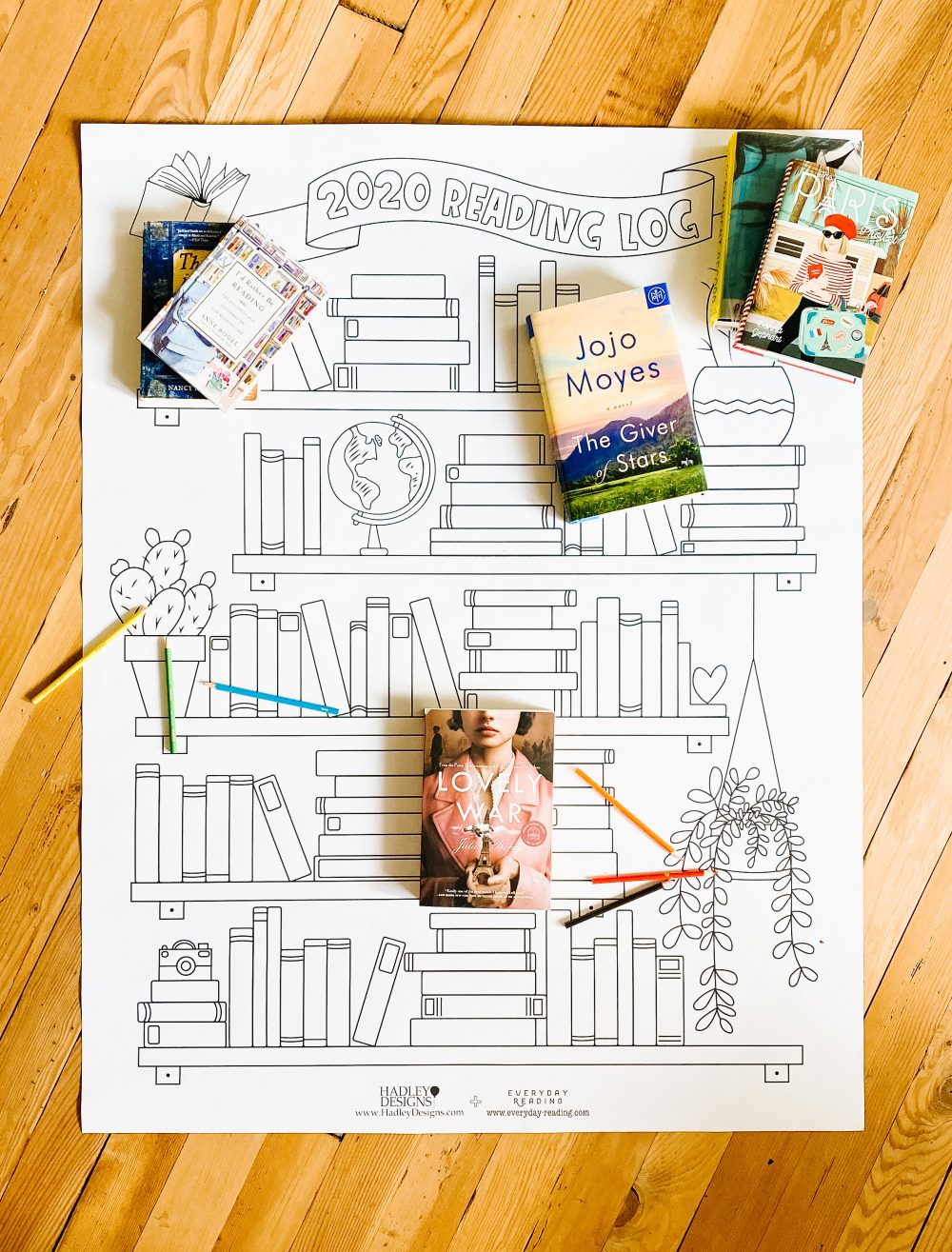 Book Tracker, Book Reading Tracker, Books I've Read Poster, Reading Journal