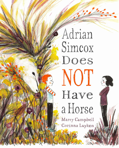 adrian simcox does not have a horse book