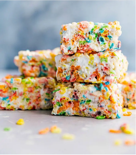 rainbow rice krispie