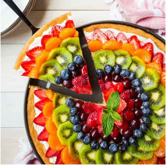 fruit pizza