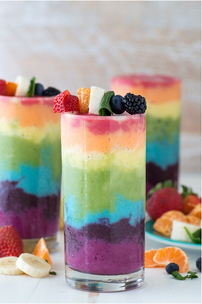 rainbow smoothie