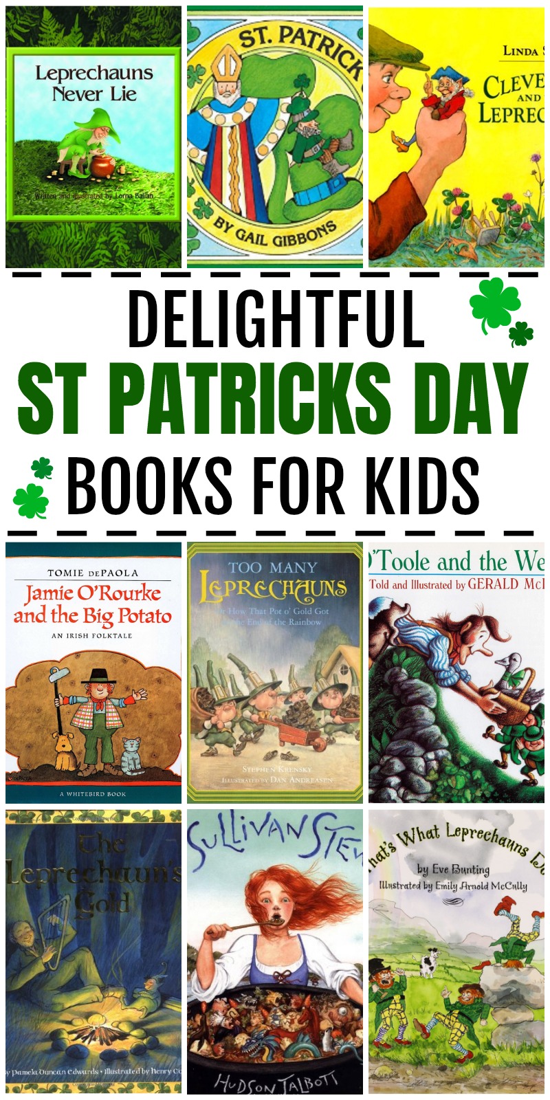 st patricks day books for toddlers