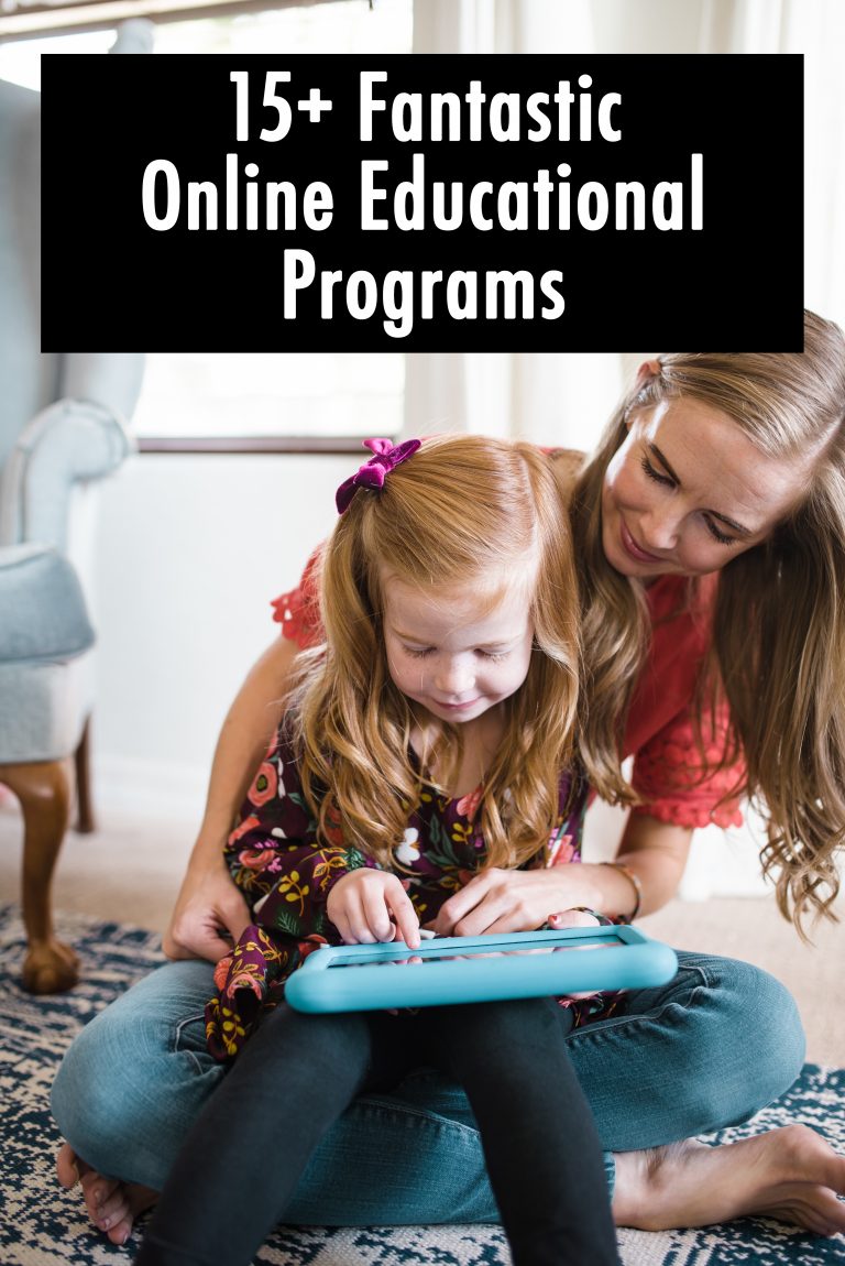 15+ Favorite Online Educational Resources for Preschool and Elementary