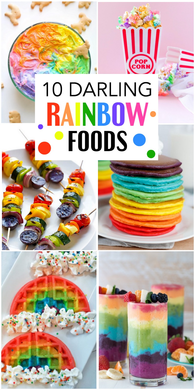 40 RAINBOW FOOD IDEAS: A roundup of rainbow treats