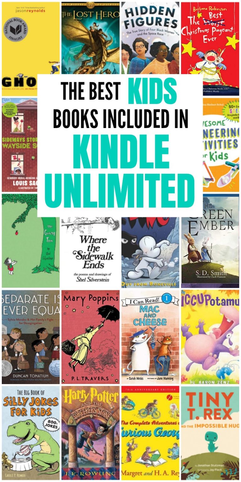 50+ Fantastic Books in Kindle Unlimited for Kids