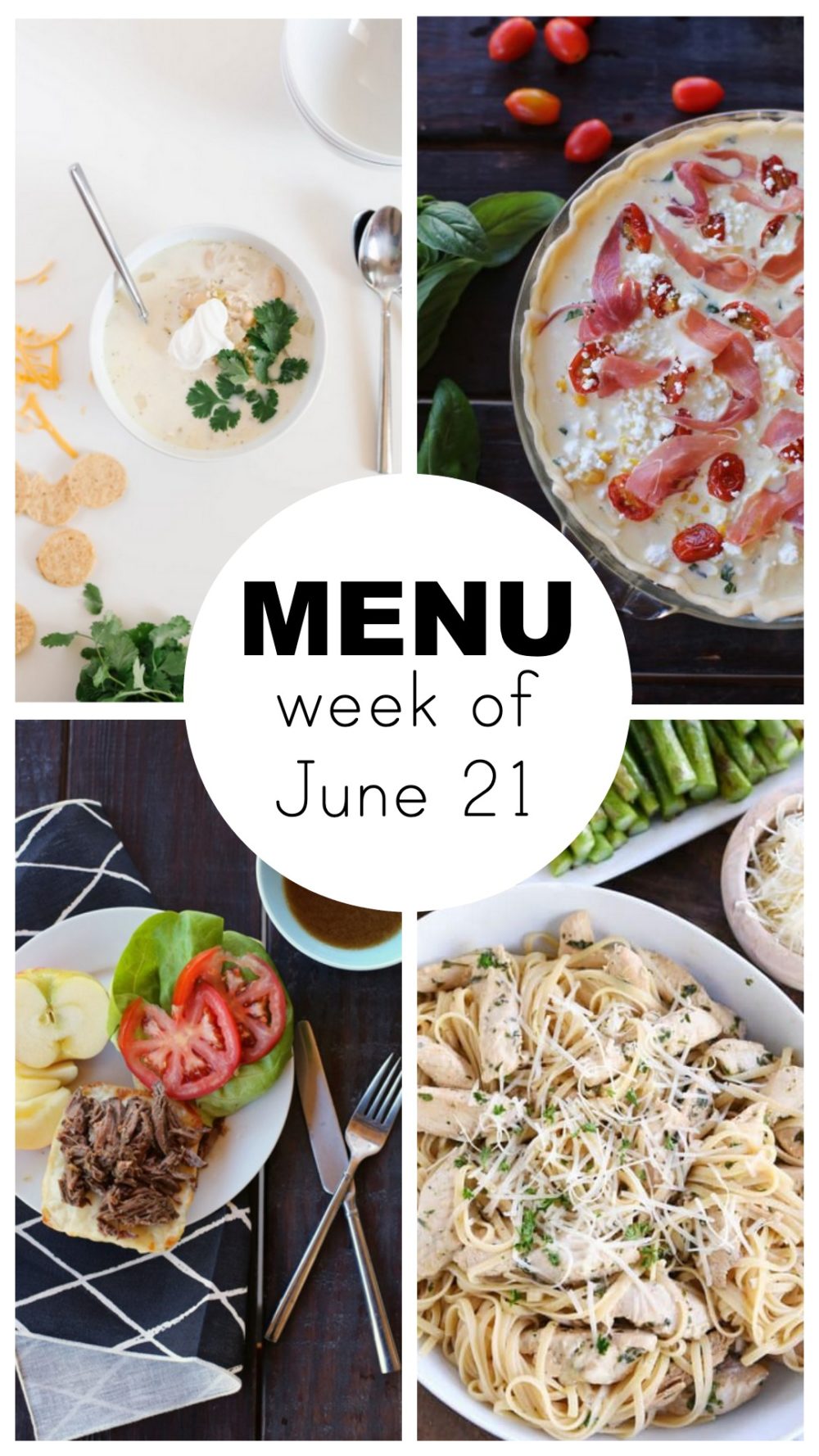 A June Dinner Menu Everyday Reading A June Dinner Menu Everyday Reading