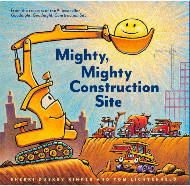 mighty mighty construction site book