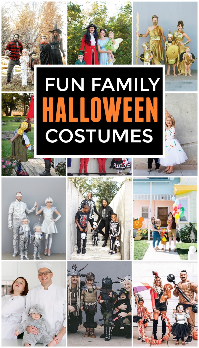 family halloween costumes