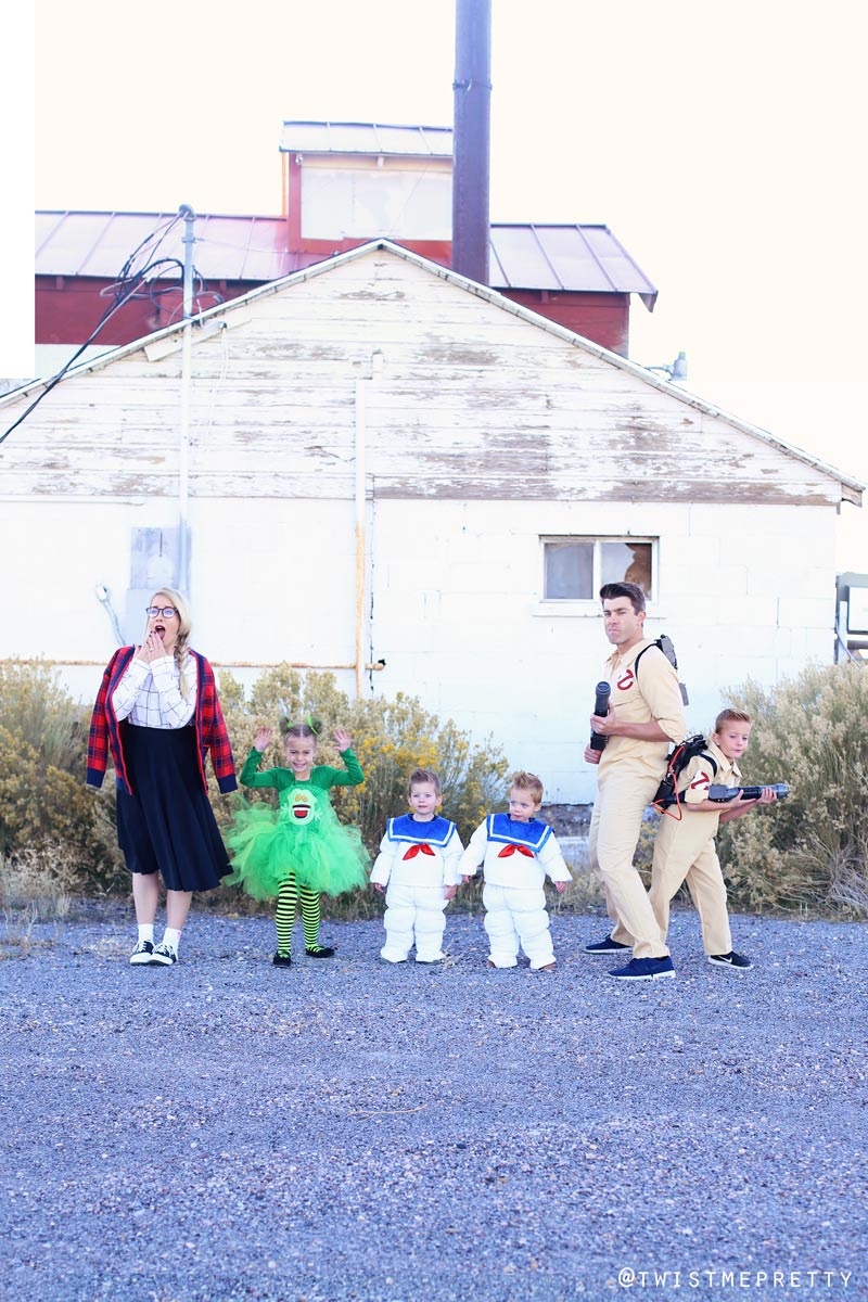 ghostbuster family costume