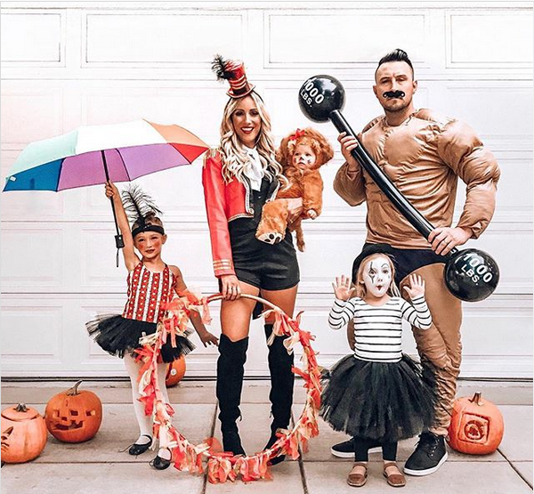 family circus halloween costumes