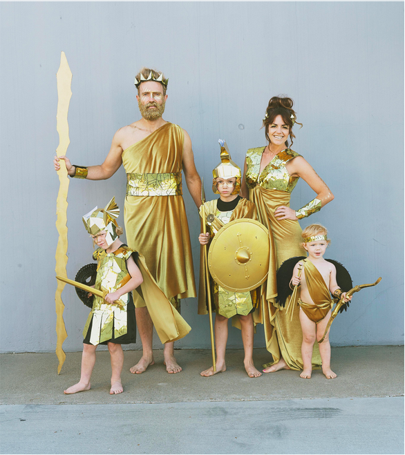 greek gods family costume