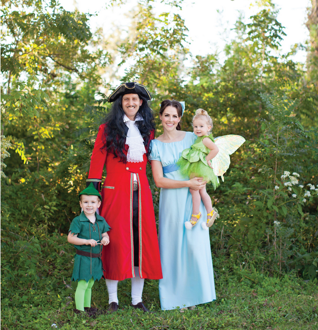 peter pan family costume