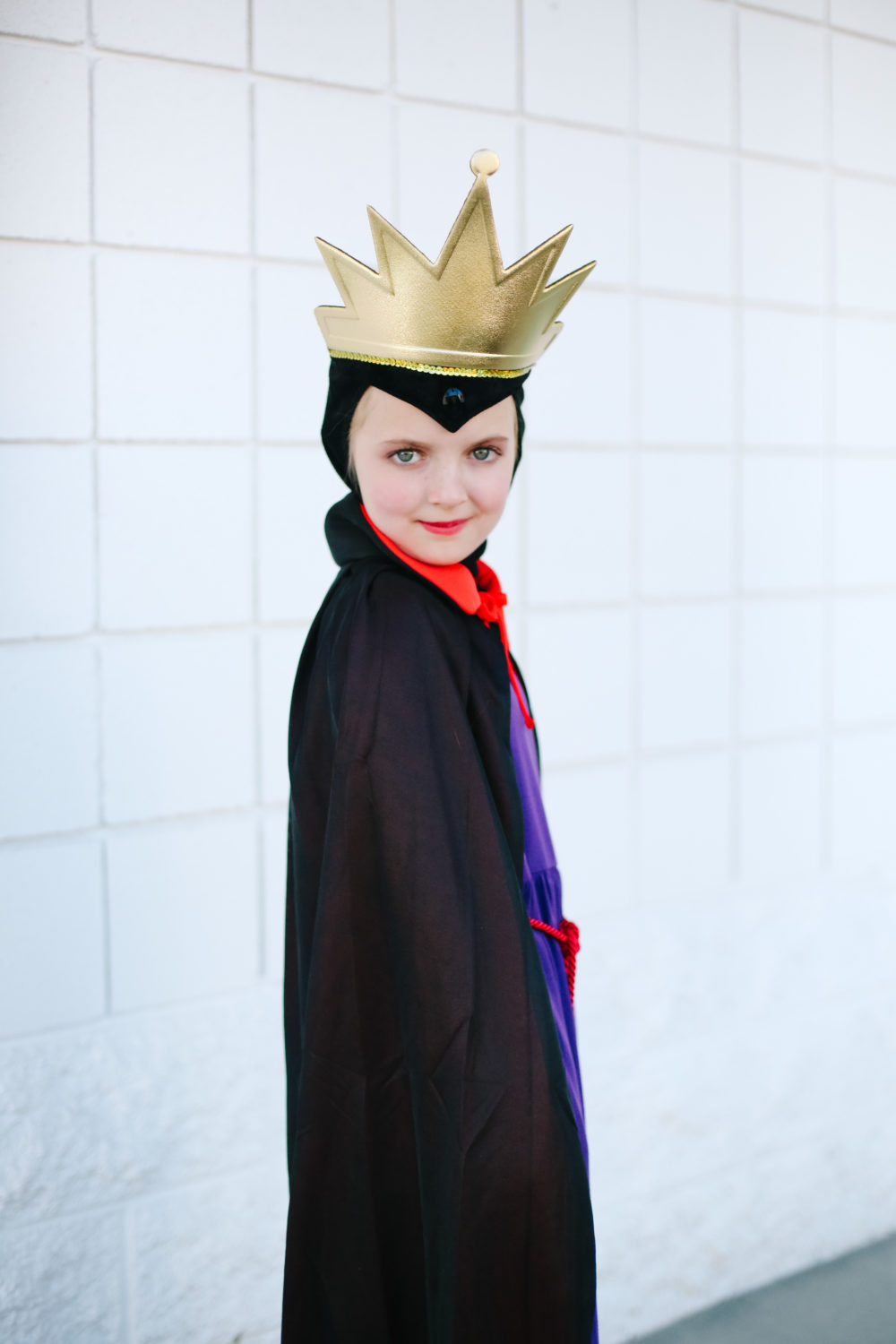 homemade evil queen costume