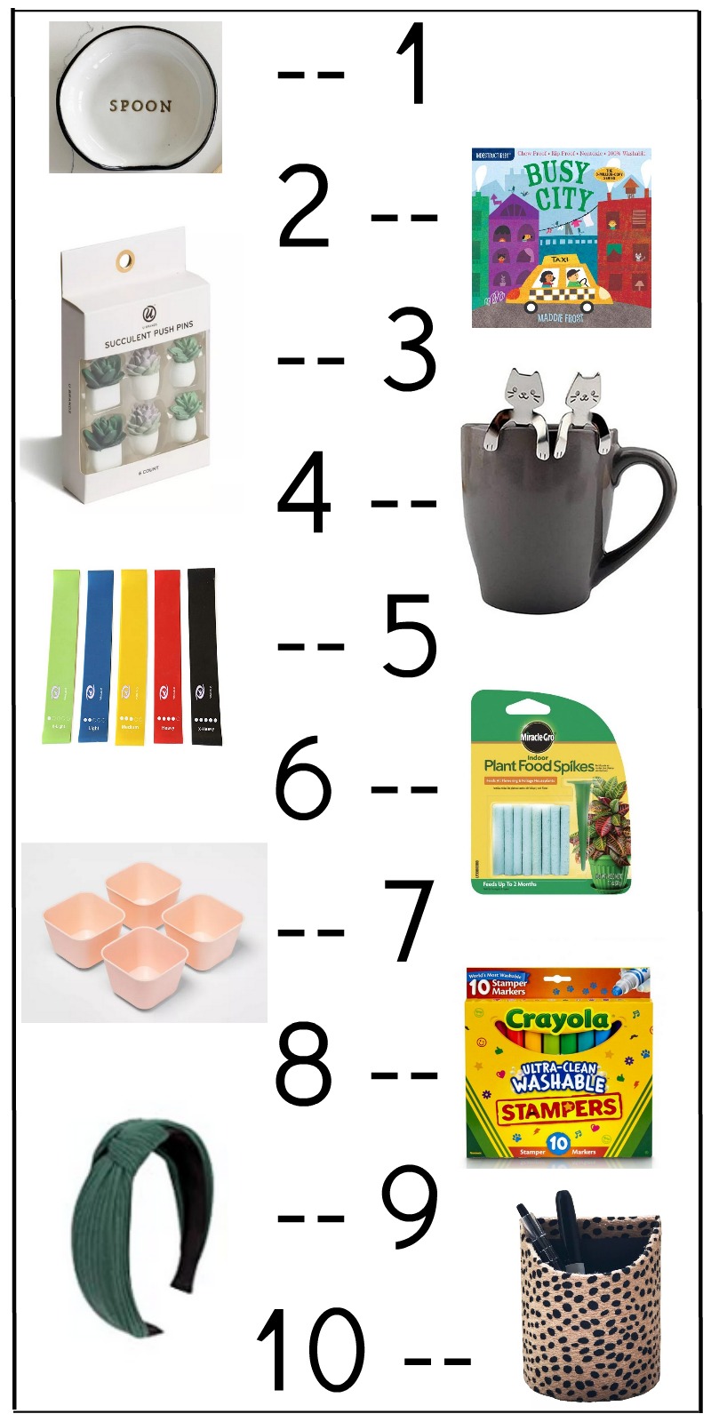 $5 Dollar Store Gift Ideas for Everyone on Your List - Organize by Dreams