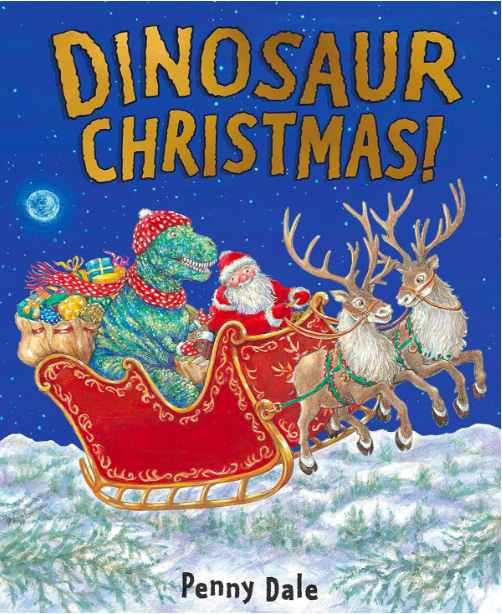 dinosaur christmas book