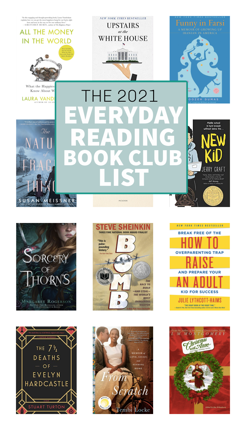 The 2021 Everyday Reading Book Club List - Everyday Reading