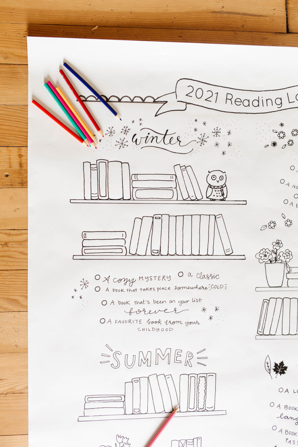 The 2021 Reading Log Printable - Everyday Reading