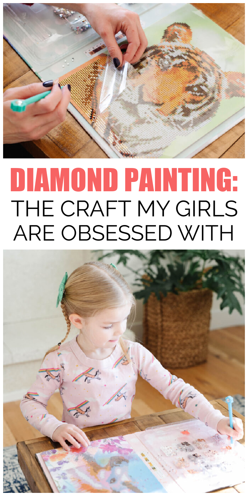 Girl Reading – Diamond Art Club