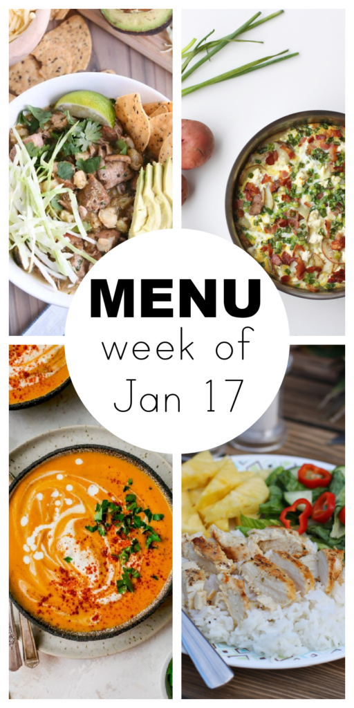 A Mid January Dinner Menu Everyday Reading