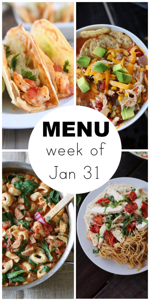 A Week of Dinners for February - Everyday Reading