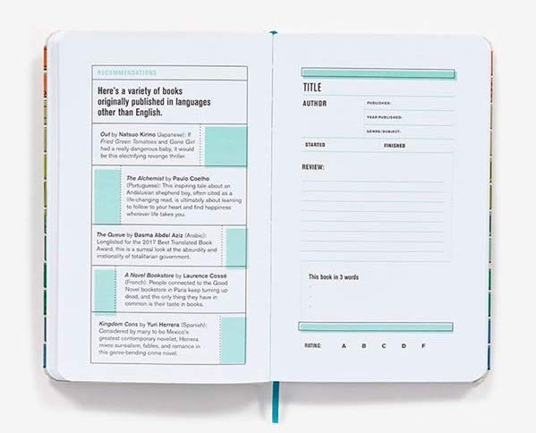 Reading Journal | Book Review Log: Reading Log Journal for Book Lovers |  Reading Tracker Journal | 100 Spacious Record Pages to Track the Books You