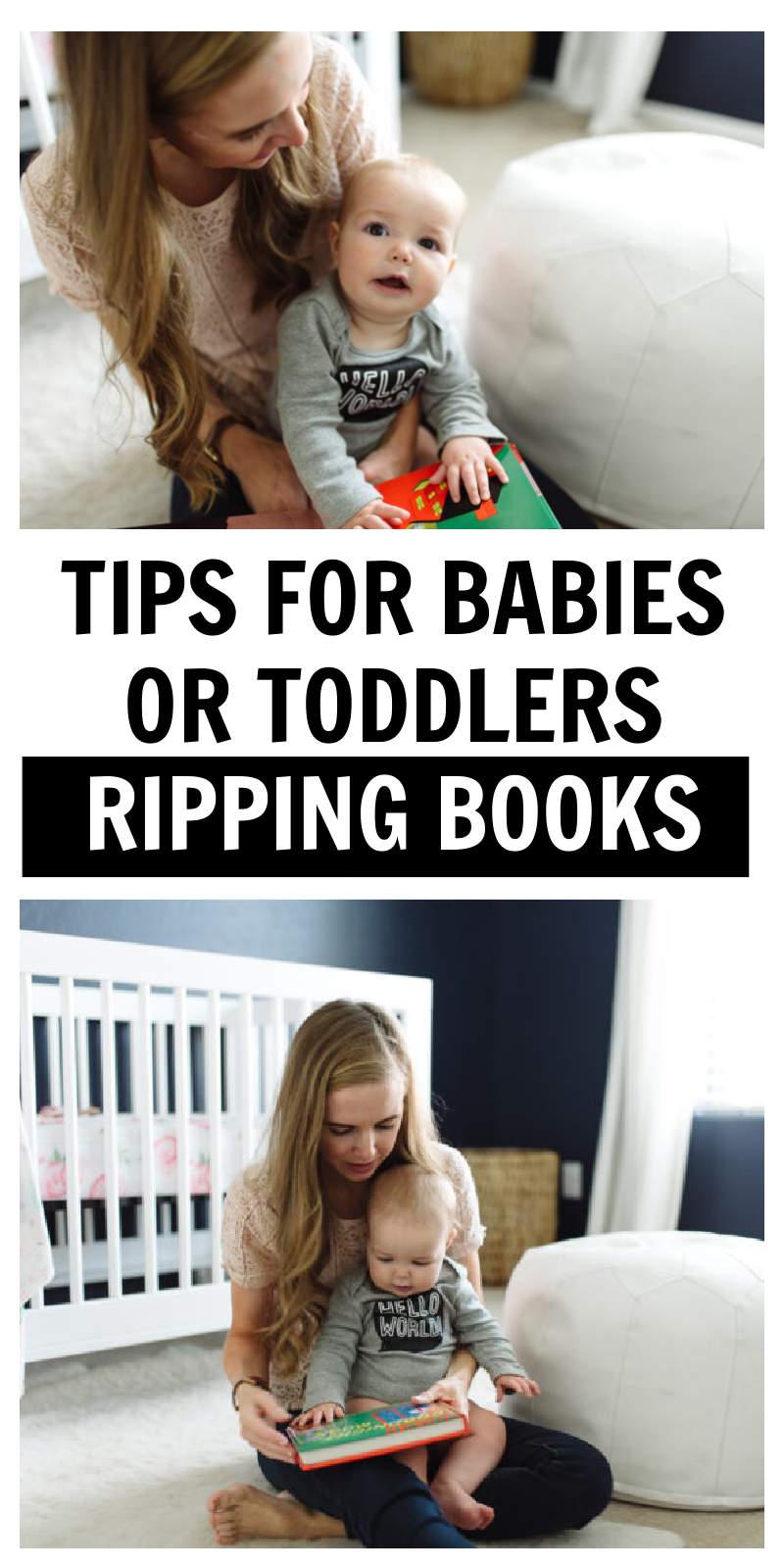 toddlers ripping books