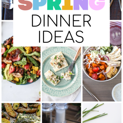 spring dinner ideas