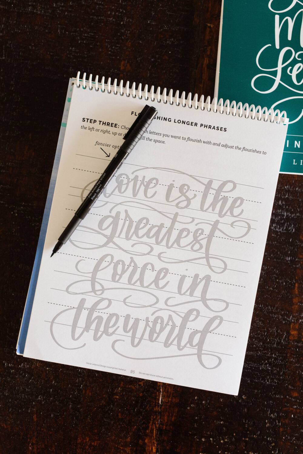 The Hand Lettering Workbooks My Girls Love - Everyday Reading