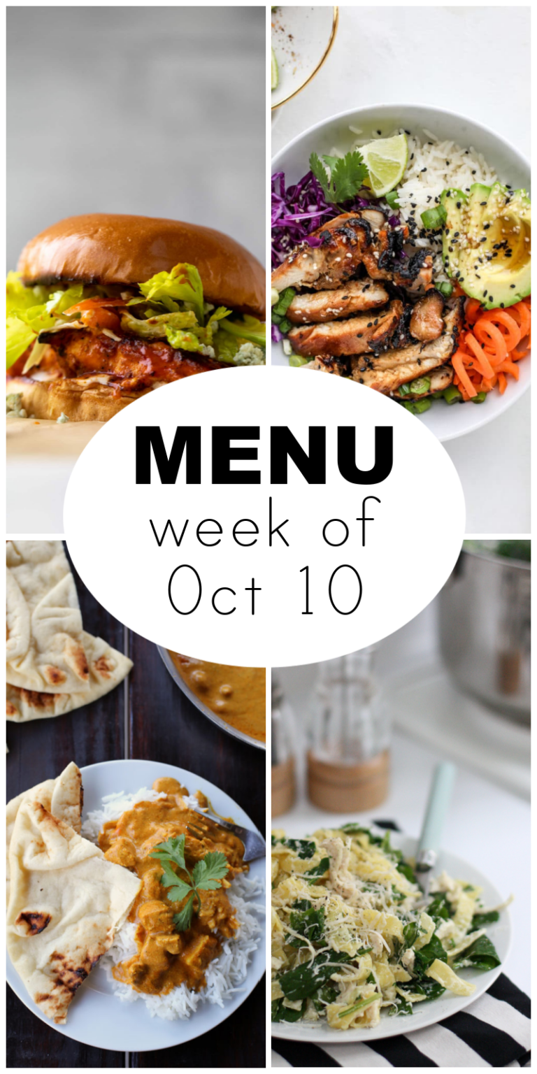 An October Dinner Menu - Everyday Reading