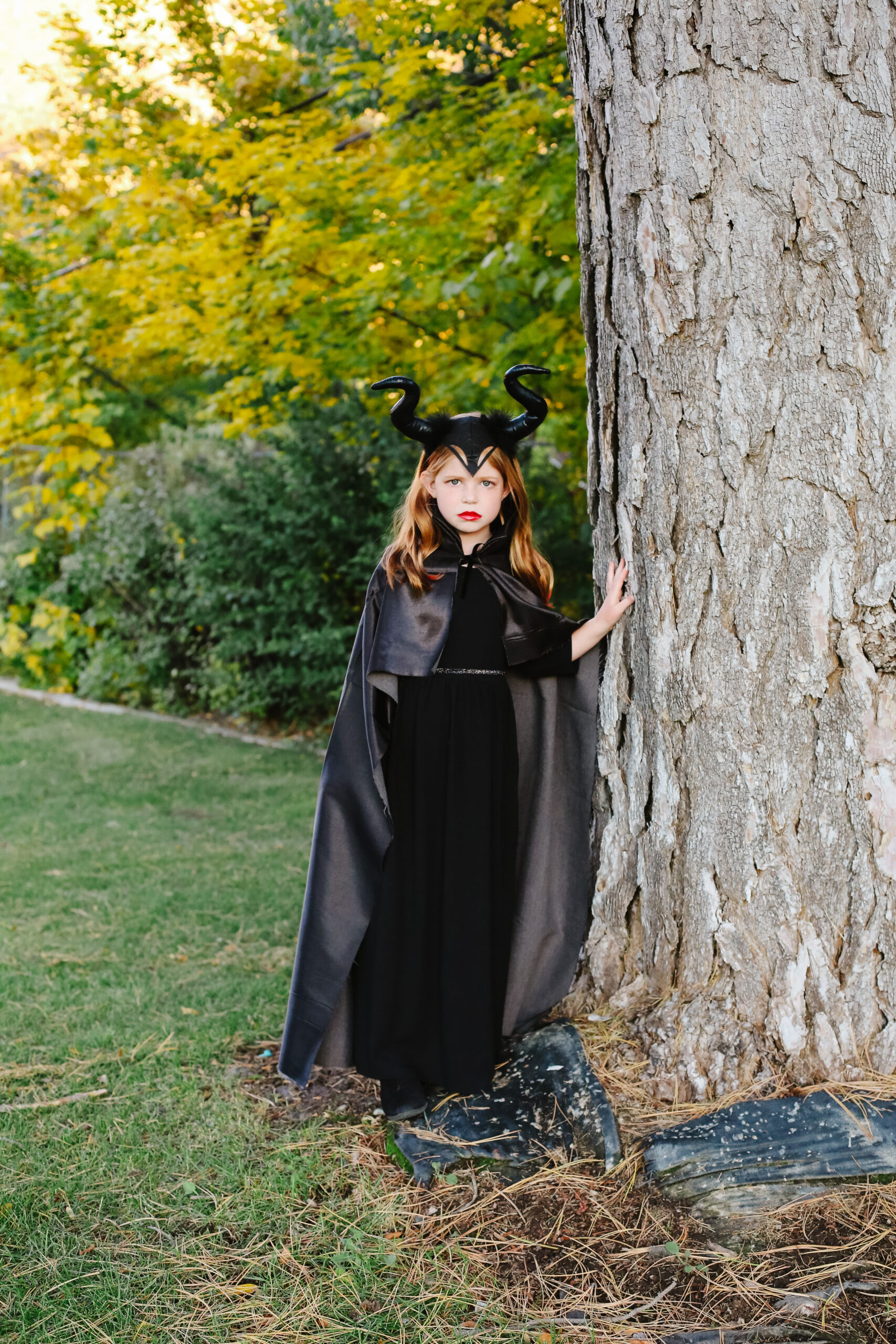 Maleficent costume store for girl