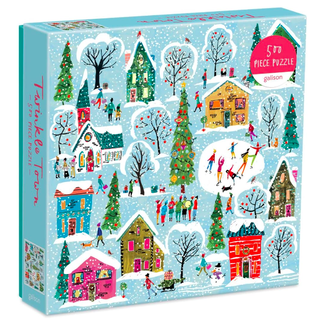 Winter Dogs 500 Piece Jigsaw Puzzle