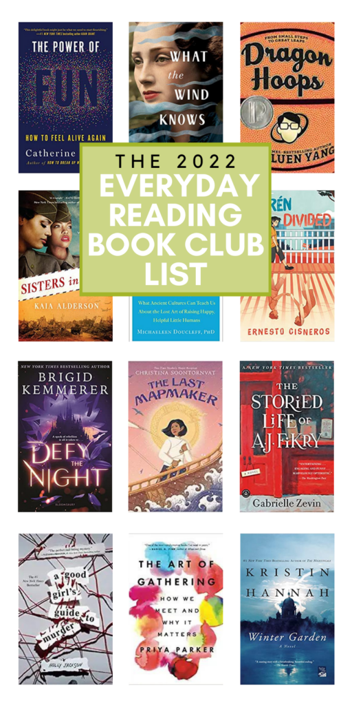 The 2022 Everyday Reading Book Club List - Everyday Reading